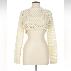 The Kript Crocheted Crop Top